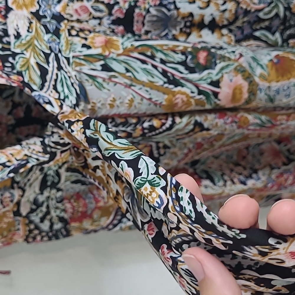 1 State Colorful Paisley Women's Printed Halter Sleeveless Wide-Leg Jumpsuit S0 - Picture 8 of 10